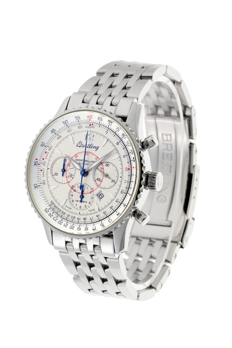 BREITLING ブライトリング ナビタイマー モンブリラン オートマチック A41330 SS メンズ 時計 2500336