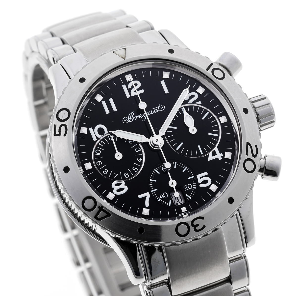 BREGUET ブレゲ トランスアトランティック TYPE XX オートマチック 4820ST/D2/S76  SS レディース 時計 2500499