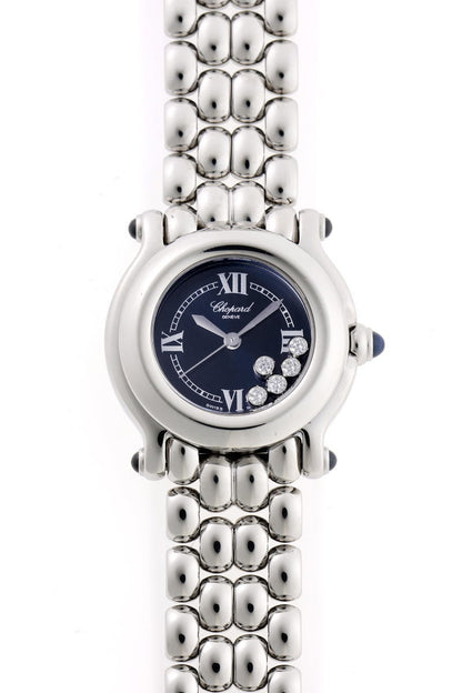Chopard ショパール ハッピースポーツ 5Pダイヤ クォーツ 27/8250-23 SS レディース 時計 2500681
