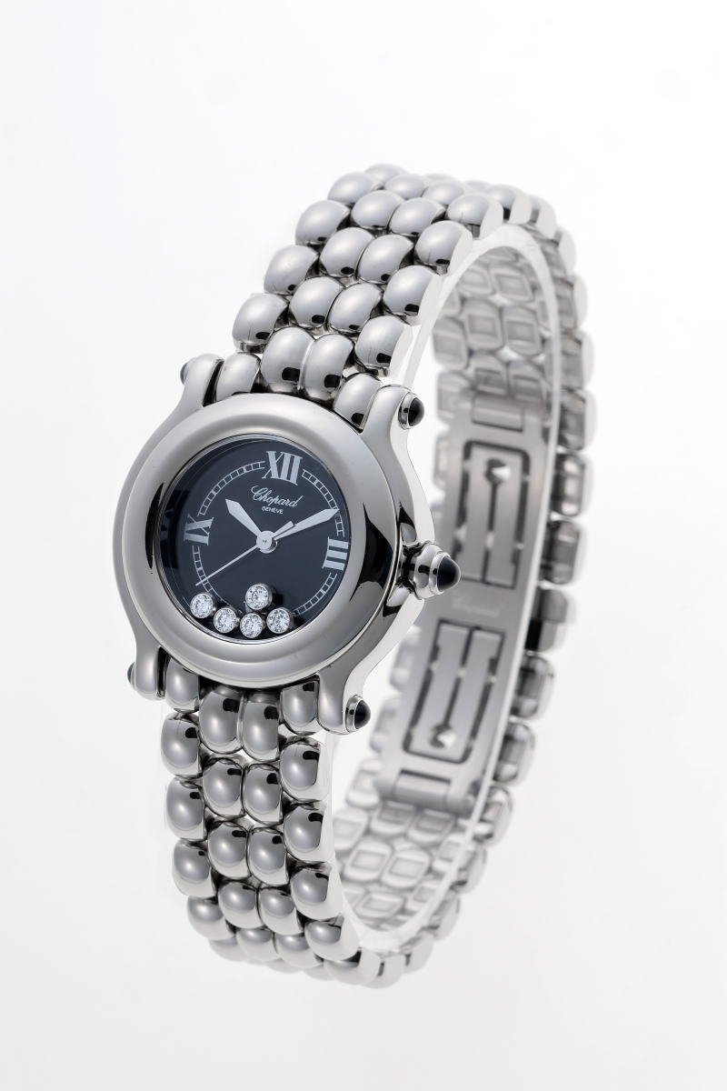 Chopard ショパール ハッピースポーツ 5Pダイヤ クォーツ 27/8250-23 SS レディース 時計 2500681