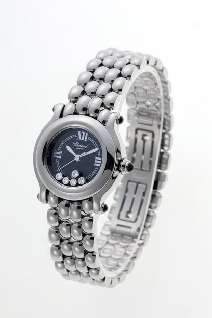 Chopard ショパール ハッピースポーツ 5Pダイヤ クォーツ 27/8250-23 SS レディース 時計 2500681