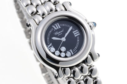 Chopard ショパール ハッピースポーツ 5Pダイヤ クォーツ 27/8250-23 SS レディース 時計 2500681
