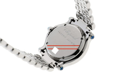 Chopard ショパール ハッピースポーツ 5Pダイヤ クォーツ 27/8250-23 SS レディース 時計 2500681