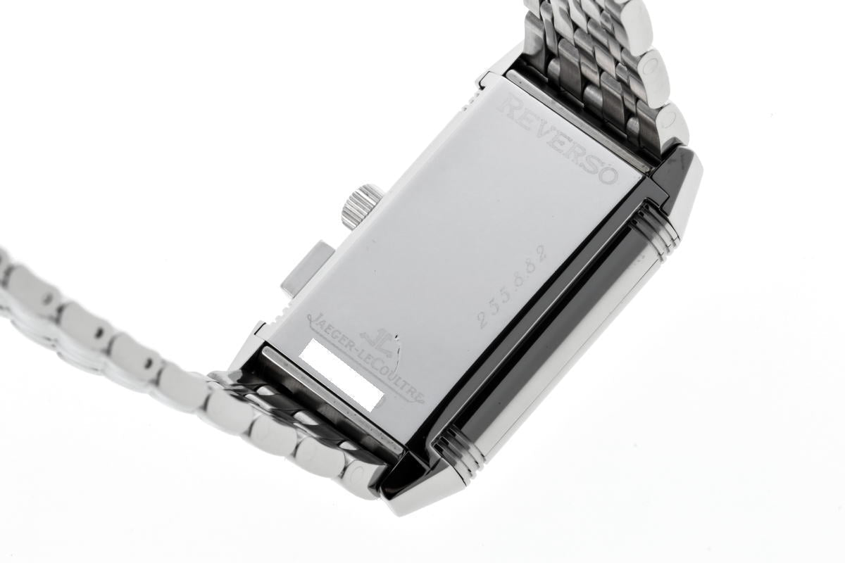 JAEGER-LECOULTRE ジャガールクルト レベルソ メモリー 手巻 Cal.862 Q2558170 / 255.8.82 SS  ボーイズ 時計 2510004