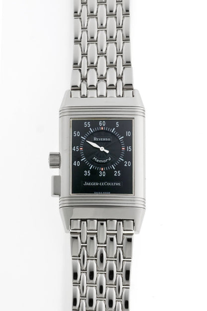JAEGER-LECOULTRE ジャガールクルト レベルソ メモリー 手巻 Cal.862 Q2558170 / 255.8.82 SS  ボーイズ 時計 2510004