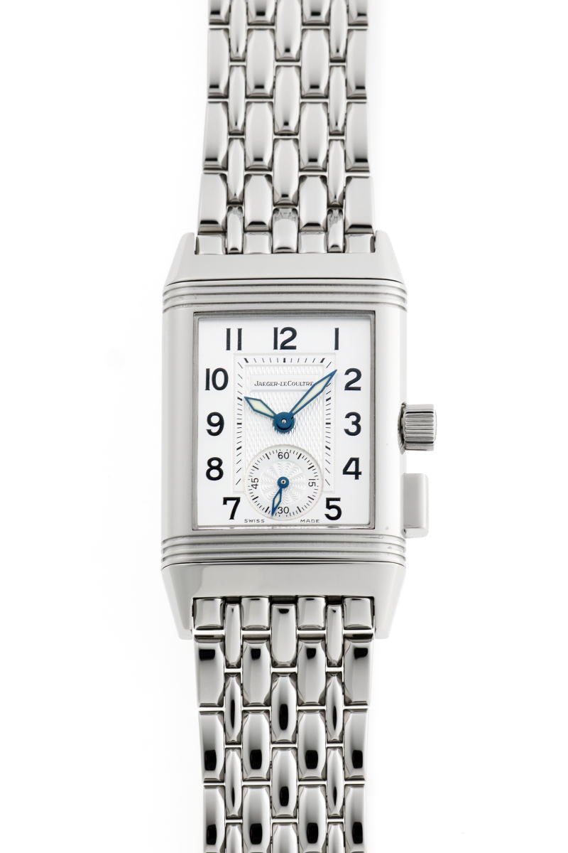 JAEGER-LECOULTRE ジャガールクルト レベルソ メモリー 手巻 Cal.862 Q2558170 / 255.8.82 SS  ボーイズ 時計 2510004