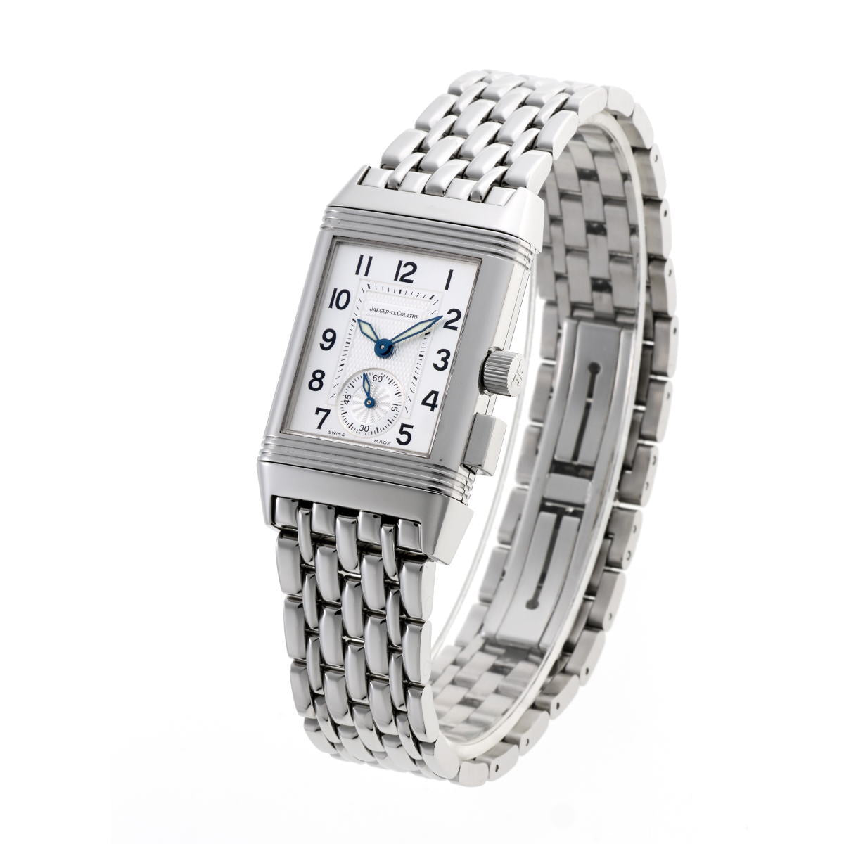 JAEGER-LECOULTRE ジャガールクルト レベルソ メモリー 手巻 Cal.862 Q2558170 / 255.8.82 SS  ボーイズ 時計 2510004