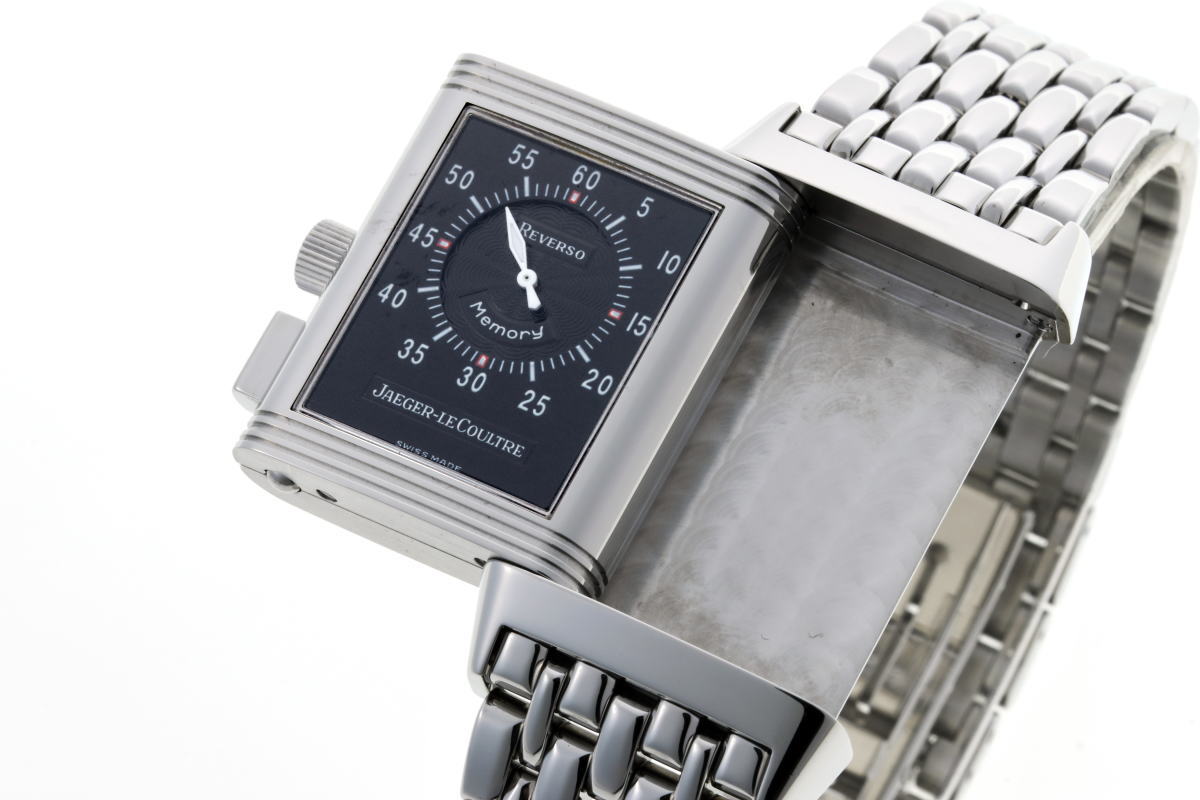 JAEGER-LECOULTRE ジャガールクルト レベルソ メモリー 手巻 Cal.862 Q2558170 / 255.8.82 SS  ボーイズ 時計 2510004