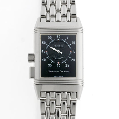 JAEGER-LECOULTRE ジャガールクルト レベルソ メモリー 手巻 Cal.862 Q2558170 / 255.8.82 SS  ボーイズ 時計 2510004