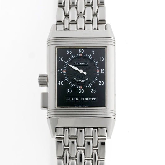 JAEGER-LECOULTRE ジャガールクルト レベルソ メモリー 手巻 Cal.862 Q2558170 / 255.8.82 SS  ボーイズ 時計 2510004