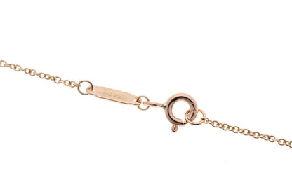 Tiffany & Co. ティファニー アトラス キューブ ネックレス - ピンクゴールド 750PG 2510005