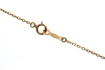 MIKIMOTO ミキモト フィッシュ ダイヤ ペンダント ネックレス - イエローゴールド 750YG 2510007