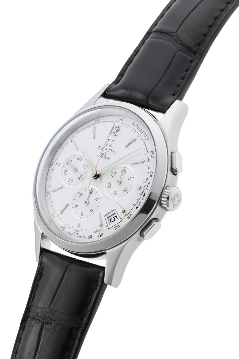 ZENITH ゼニス プライム エル・プリメロ クロノグラフ 手巻 01.0010.420 SS メンズ 時計 2510024