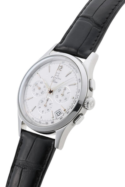 ZENITH ゼニス プライム エル・プリメロ クロノグラフ 手巻 01.0010.420 SS メンズ 時計 2510024