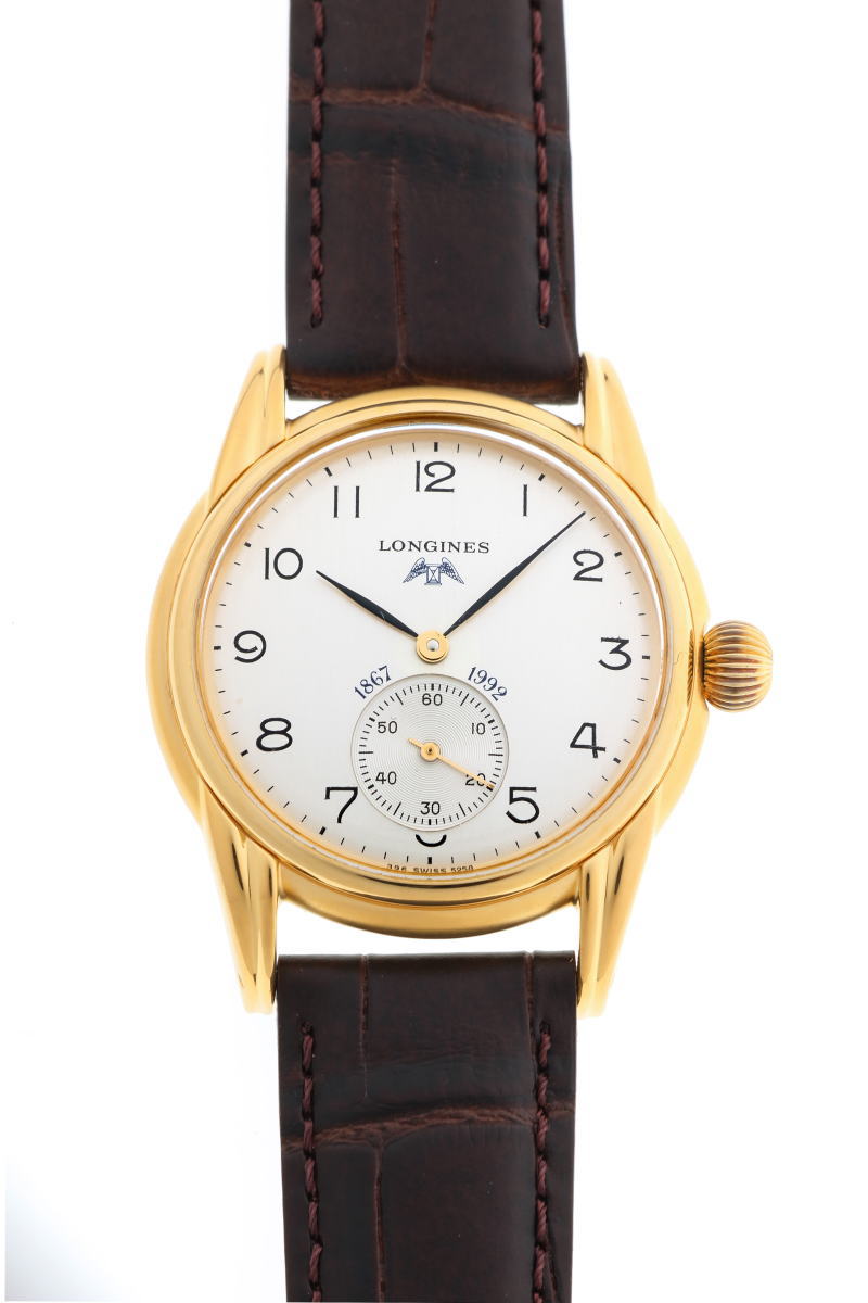 LONGINES ロンジン モニュメント 工場創立125周年 手巻　Cal.L396.2 5254 GP / SS メンズ 時計 2510027