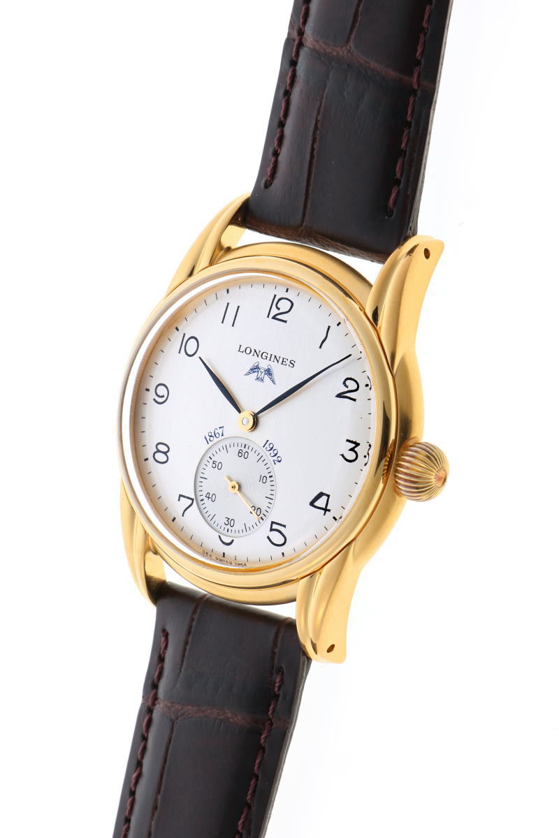 LONGINES ロンジン モニュメント 工場創立125周年 手巻　Cal.L396.2 5254 GP / SS メンズ 時計 2510027