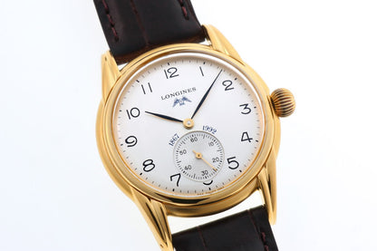 LONGINES ロンジン モニュメント 工場創立125周年 手巻　Cal.L396.2 5254 GP / SS メンズ 時計 2510027