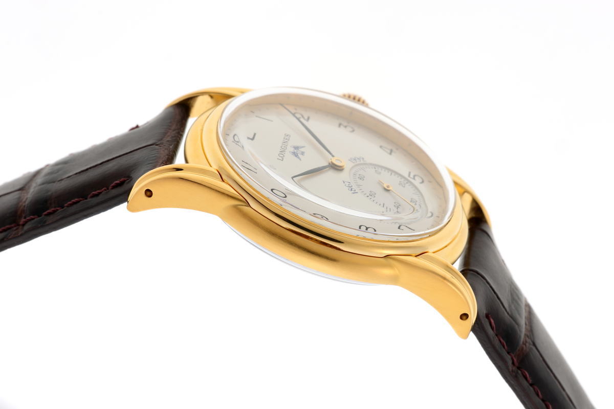 LONGINES ロンジン モニュメント 工場創立125周年 手巻　Cal.L396.2 5254 GP / SS メンズ 時計 2510027