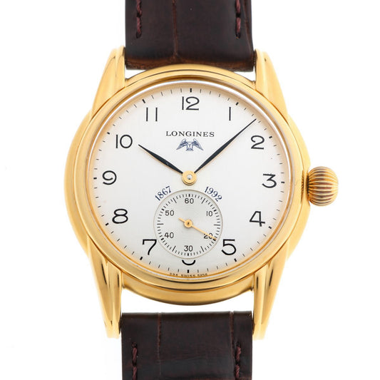 LONGINES ロンジン モニュメント 工場創立125周年 手巻　Cal.L396.2 5254 GP / SS メンズ 時計 2510027