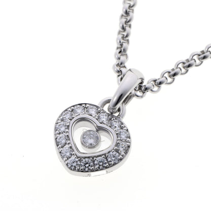 Chopard ショパール ハッピーダイヤモンド ハート ネックレス 791084 ホワイトゴールド 750WG 2510030