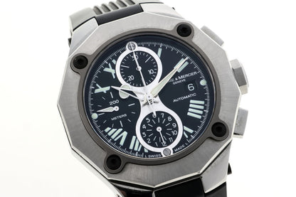 BAUME＆MERCIER ボーム＆メルシエ リビエラ クロノグラフ オートマチック M0A08755 SS メンズ 時計 2510031