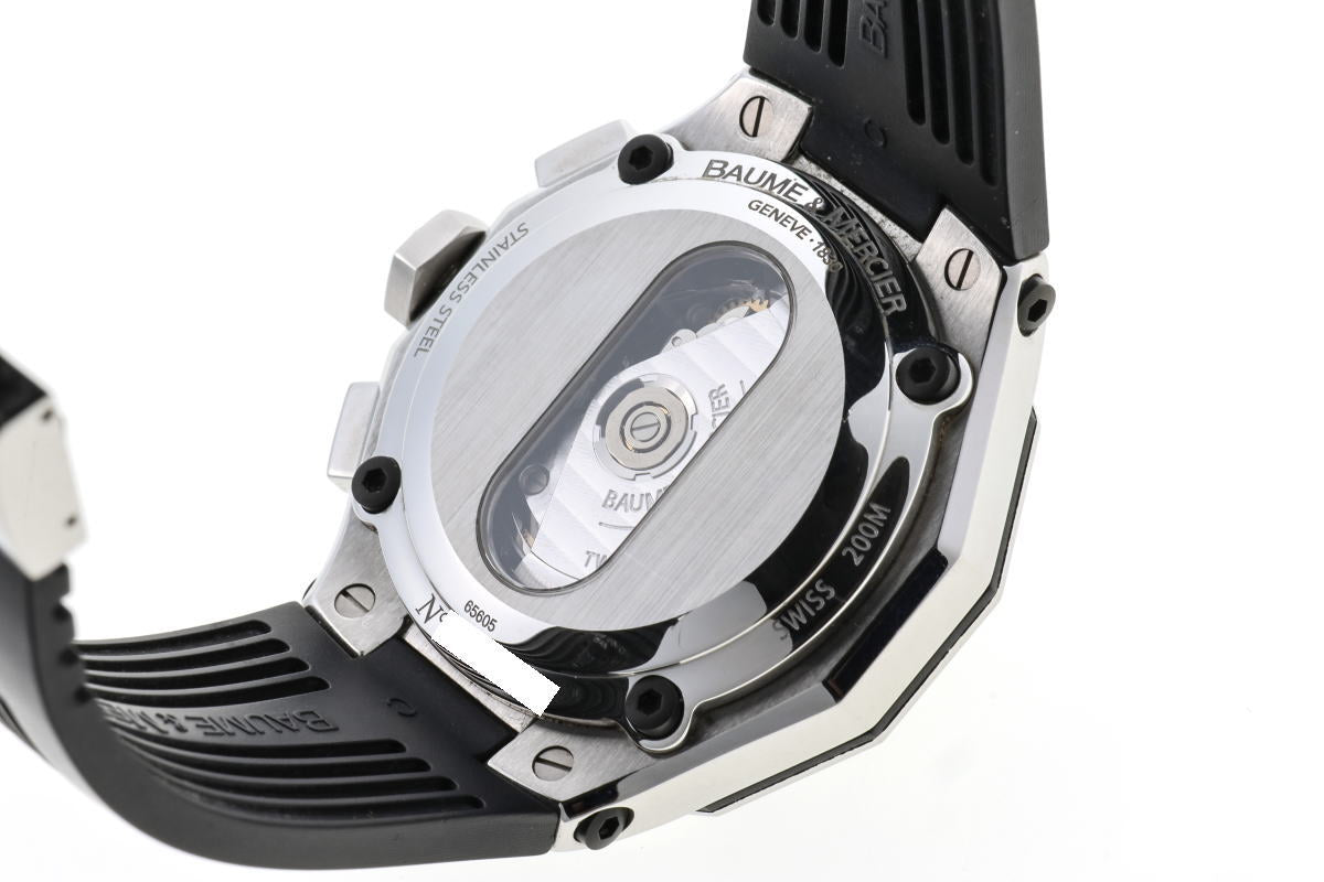BAUME＆MERCIER ボーム＆メルシエ リビエラ クロノグラフ オートマチック M0A08755 SS メンズ 時計 2510031