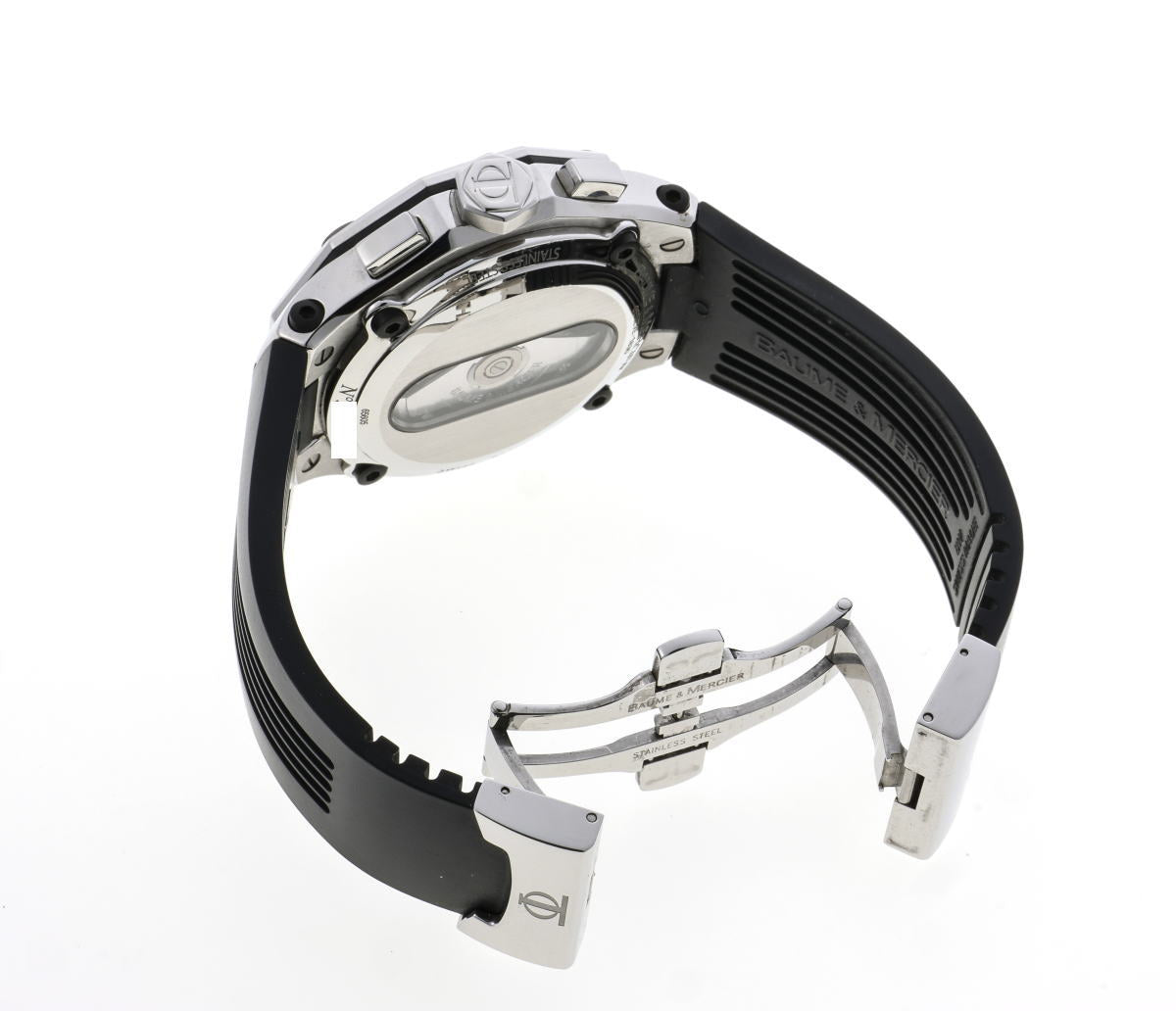 BAUME＆MERCIER ボーム＆メルシエ リビエラ クロノグラフ オートマチック M0A08755 SS メンズ 時計 2510031
