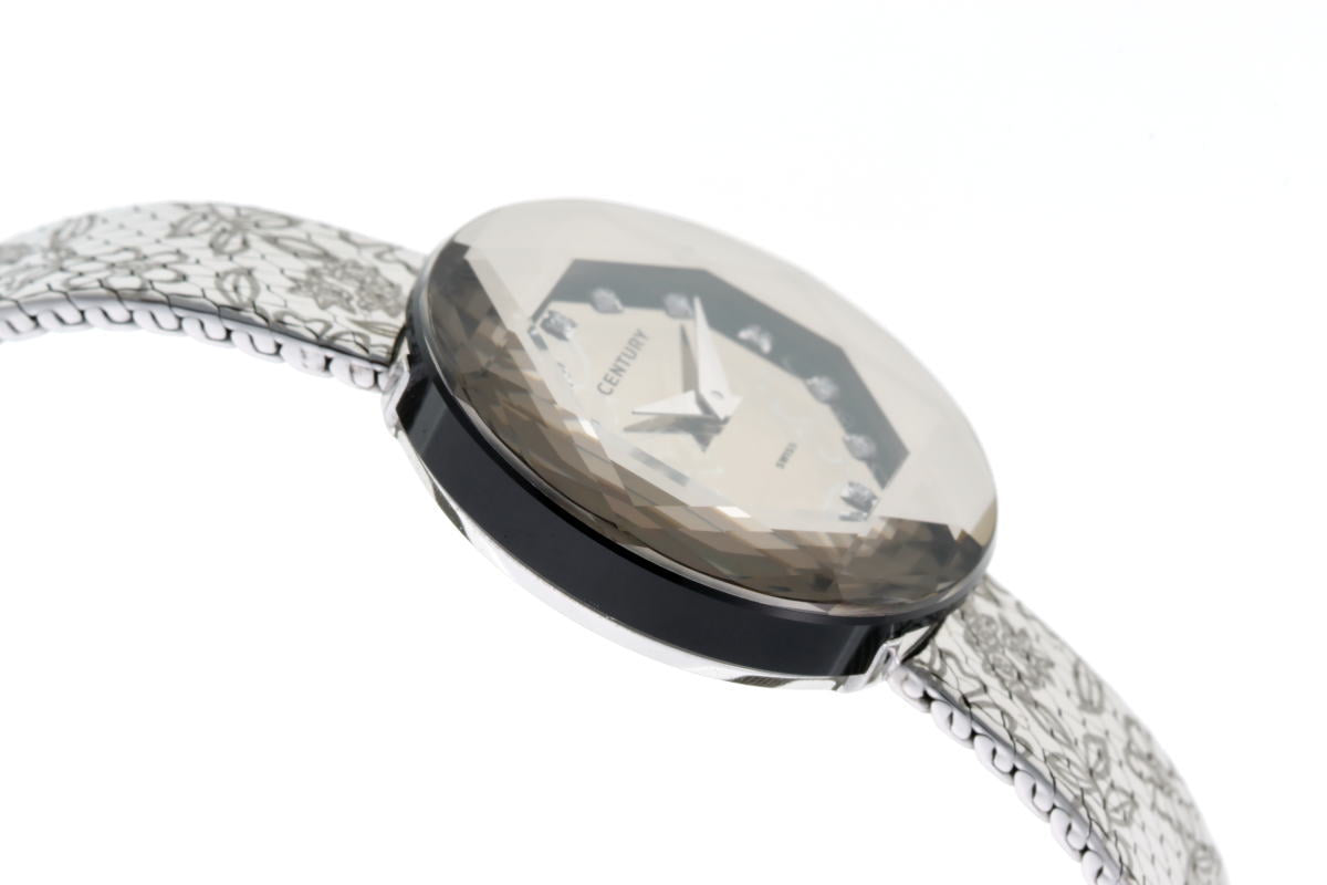 CENTURY センチュリー タイムジェム クチュール 12Pダイヤ クォーツ 832.7.S.2D3.12.SMD SS レディース 時計 2510035