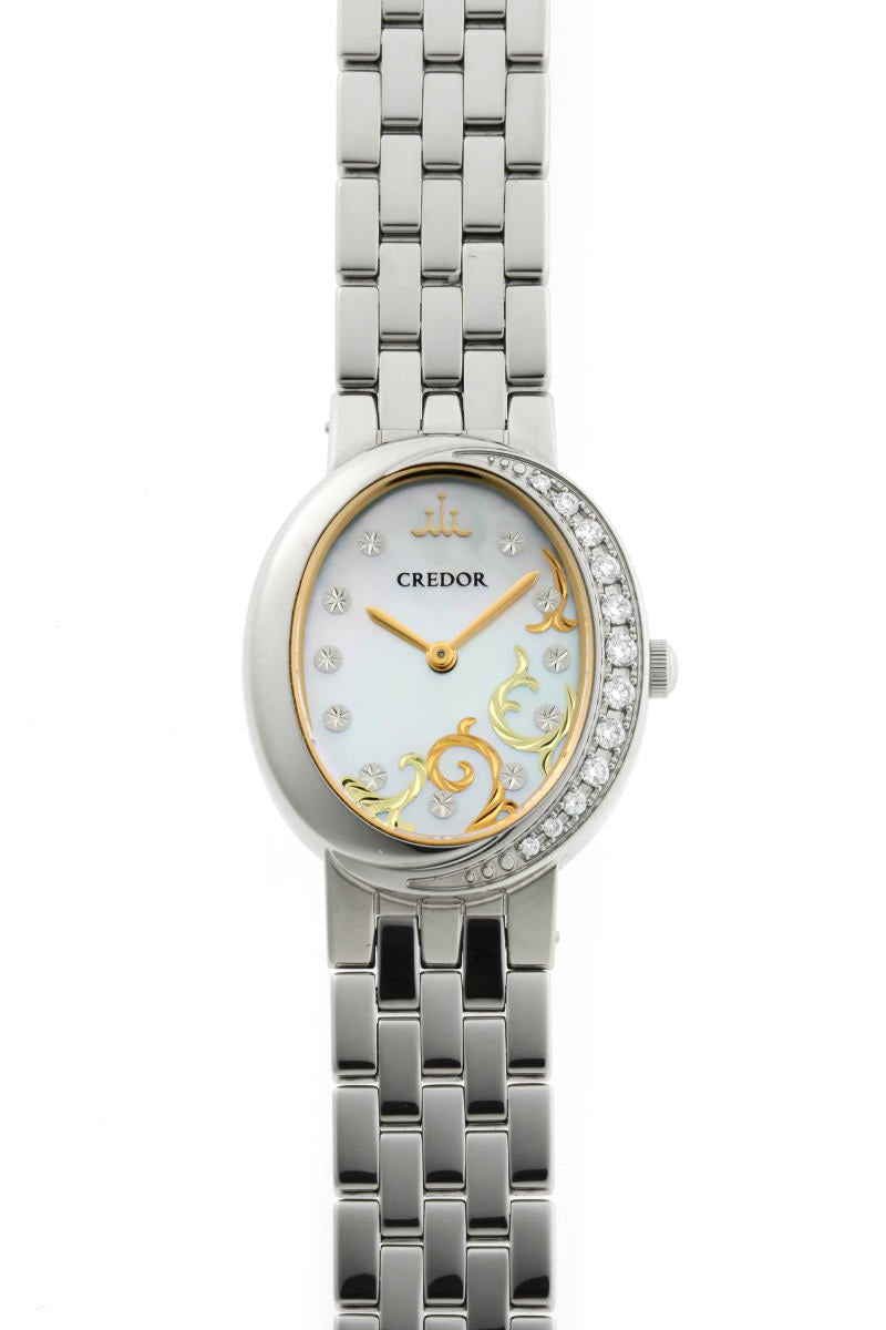 SEIKO セイコー クレドール シグノ 40周年  ピクウェ限定モデル クォーツ GSWE853 / 5A70-0BR0 SS レディース 時計 2510039