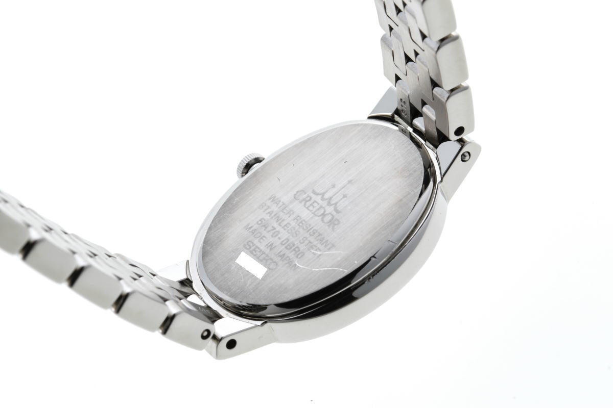 SEIKO セイコー クレドール シグノ 40周年  ピクウェ限定モデル クォーツ GSWE853 / 5A70-0BR0 SS レディース 時計 2510039