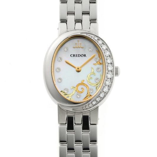 SEIKO セイコー クレドール シグノ 40周年  ピクウェ限定モデル クォーツ GSWE853 / 5A70-0BR0 SS レディース 時計 2510039
