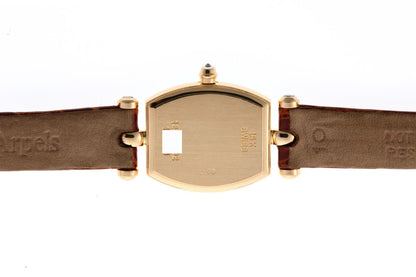 Van Cleef & Arpels ヴァンクリーフ&アーペル クラシック トノー ダイヤ クォーツ 122968B2 750YG レディース 時計 2510040