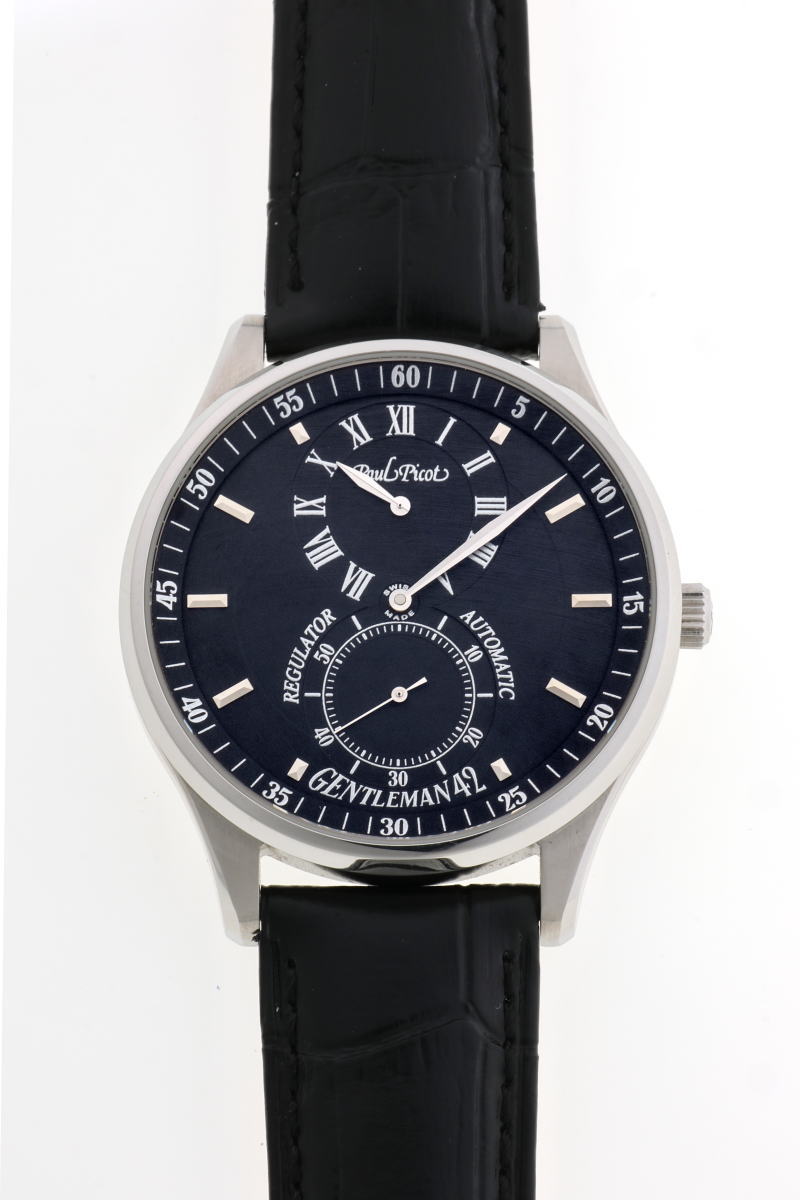 PaulPicot ポールピコ ジェントルマン レギュレーター オートマチック 4114 SS メンズ 時計 2510043