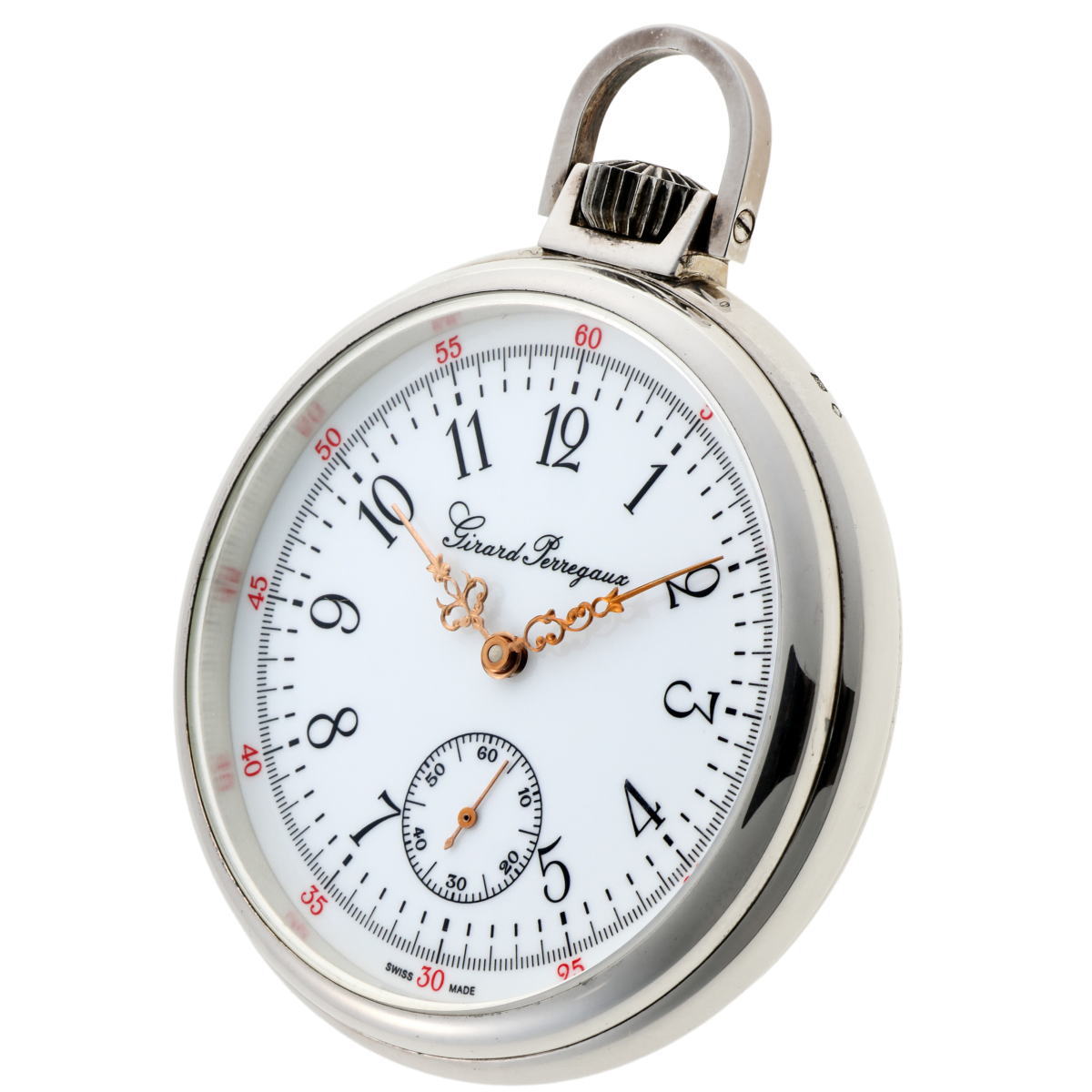 GIRARD-PERREGAUX ジラールペルゴ ポケットウォッチ スモールセコンド 手巻 Cal.6497-1 限定100個 89510.9.65.745 SV925 ユニセックス 時計 2510044