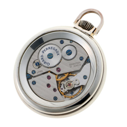 GIRARD-PERREGAUX ジラールペルゴ ポケットウォッチ スモールセコンド 手巻 Cal.6497-1 限定100個 89510.9.65.745 SV925 ユニセックス 時計 2510044