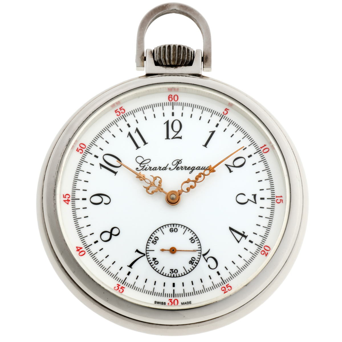 GIRARD-PERREGAUX ジラールペルゴ ポケットウォッチ スモールセコンド 手巻 Cal.6497-1 限定100個 89510.9.65.745 SV925 ユニセックス 時計 2510044