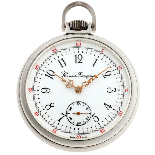 GIRARD-PERREGAUX ジラールペルゴ ポケットウォッチ スモールセコンド 手巻 Cal.6497-1 限定100個 89510.9.65.745 SV925 ユニセックス 時計 2510044