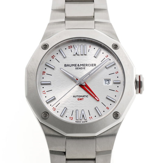 BAUME＆MERCIER ボーム＆メルシエ リビエラ　GMT オートマチック M0A10658 SS メンズ 時計 2510047