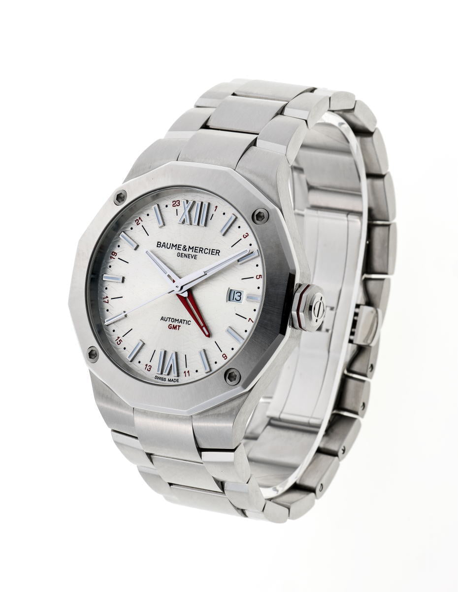 BAUME＆MERCIER ボーム＆メルシエ リビエラ　GMT オートマチック M0A10658 SS メンズ 時計 2510047