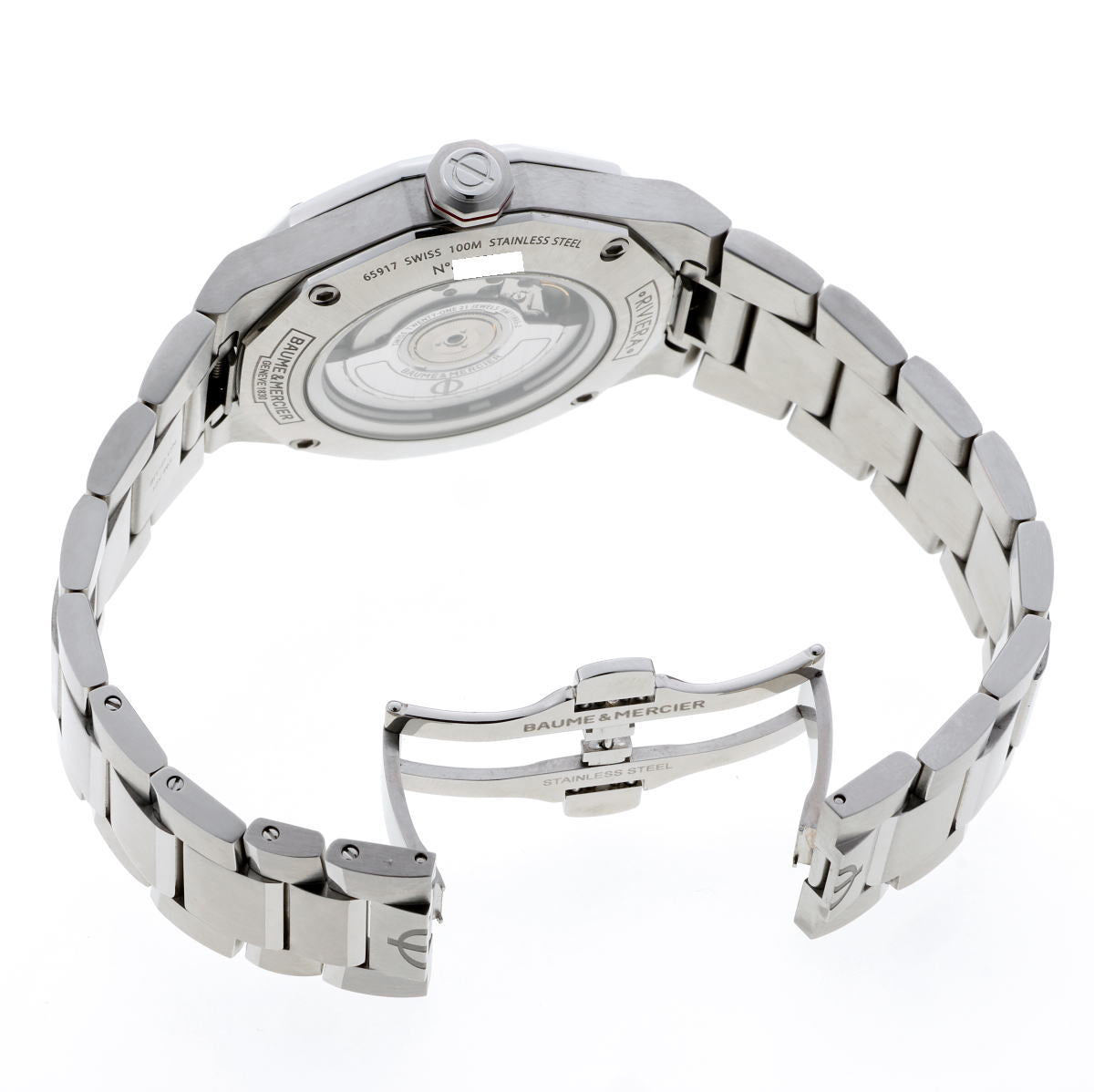 BAUME＆MERCIER ボーム＆メルシエ リビエラ　GMT オートマチック M0A10658 SS メンズ 時計 2510047