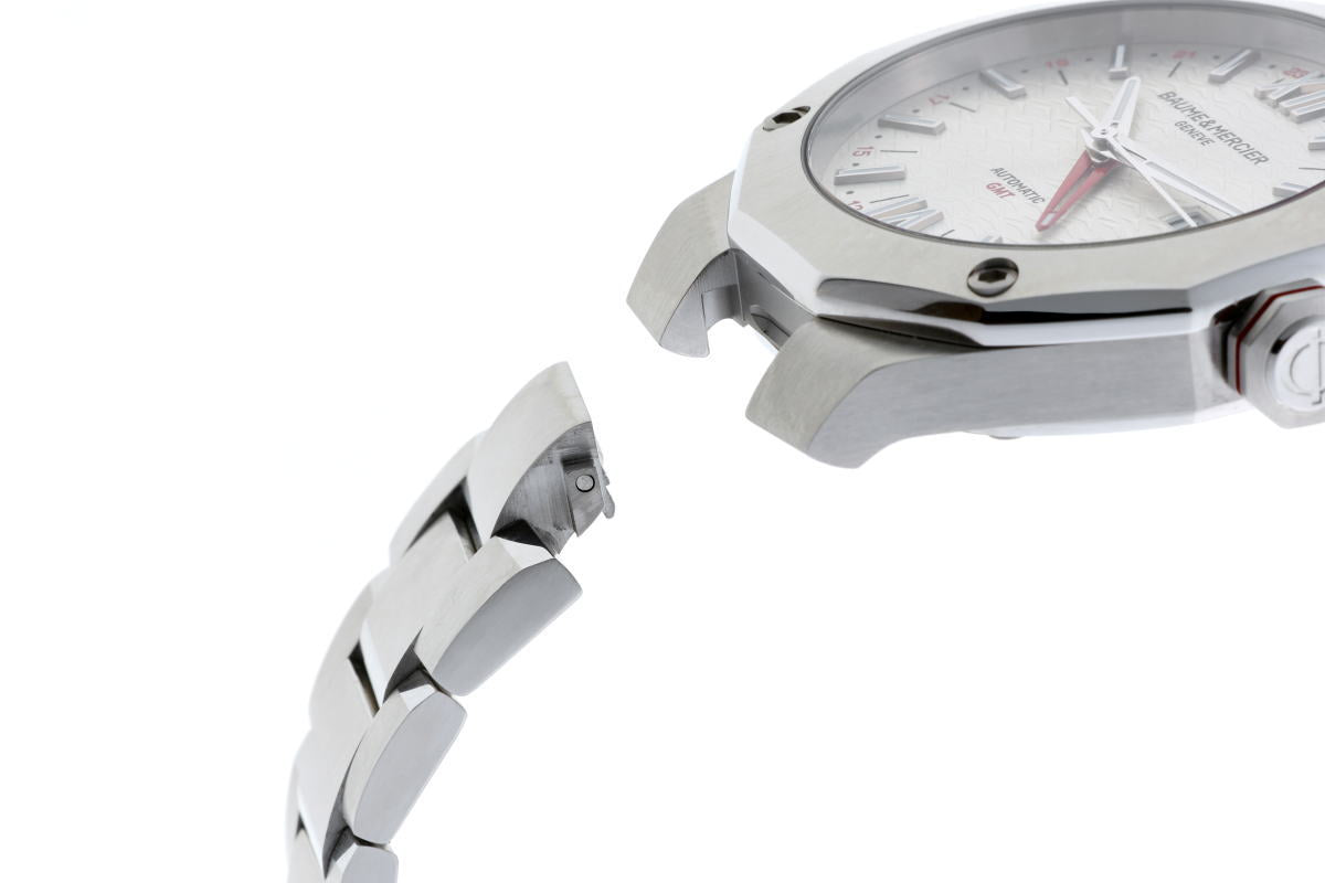 BAUME＆MERCIER ボーム＆メルシエ リビエラ　GMT オートマチック M0A10658 SS メンズ 時計 2510047