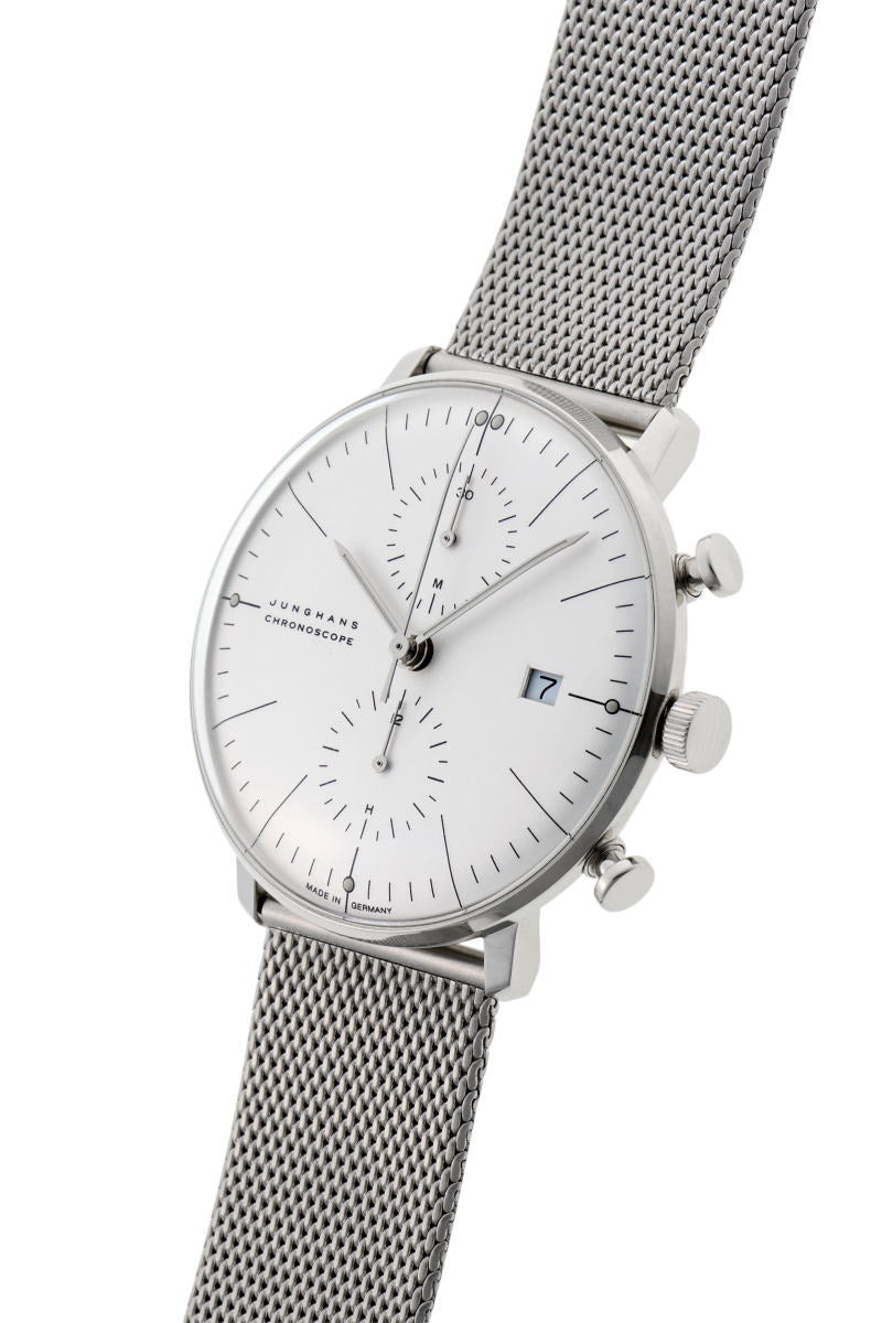 JUNGHANS ユンハンス マックスビル クロノスコープ オートマチック 027/4600.00M SS メンズ 時計 2510048