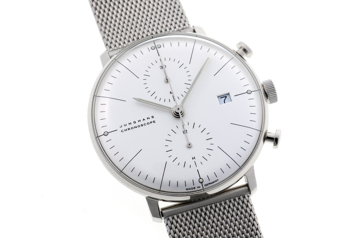 JUNGHANS ユンハンス マックスビル クロノスコープ オートマチック 027/4600.00M SS メンズ 時計 2510048