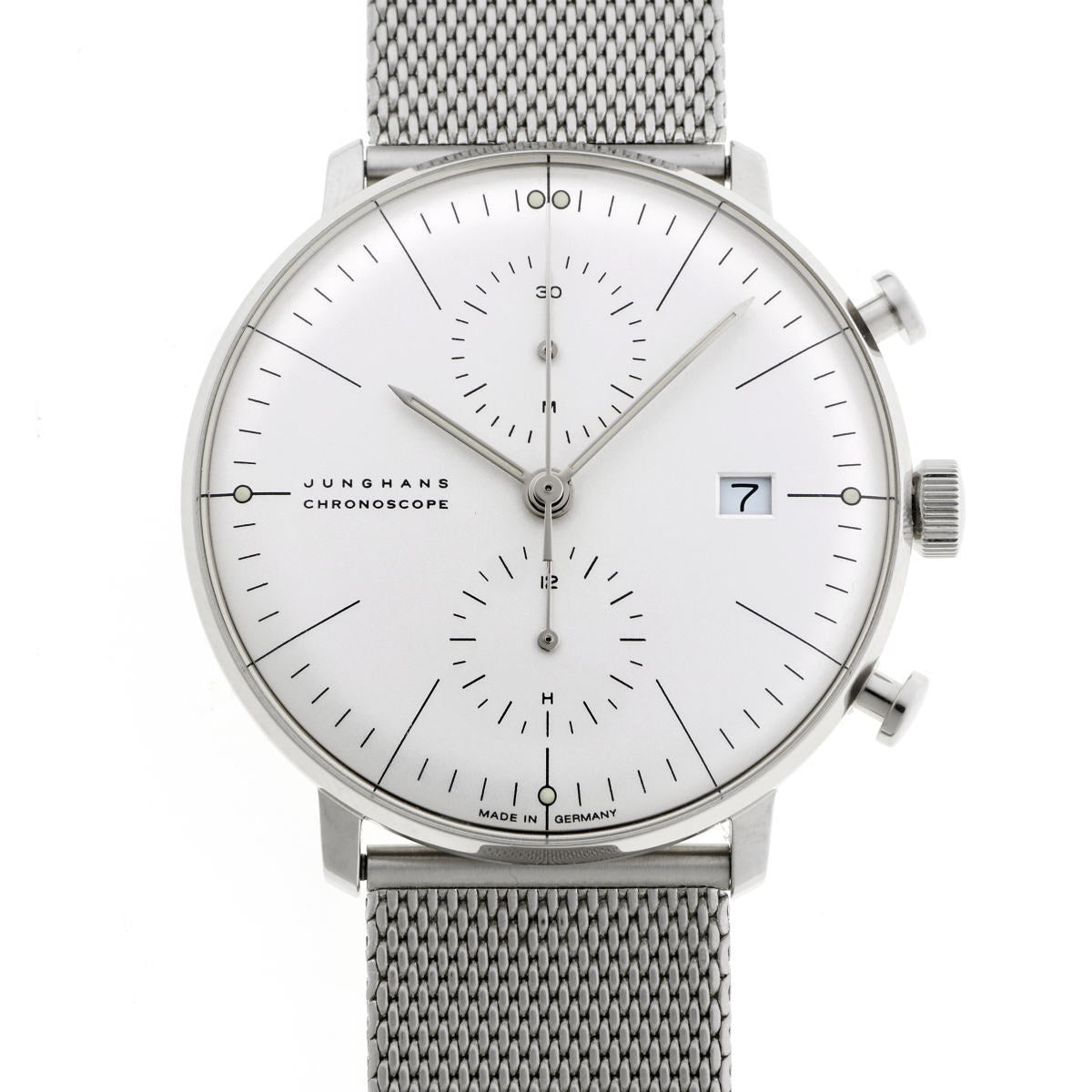 JUNGHANS ユンハンス マックスビル クロノスコープ オートマチック 027/4600.00M SS メンズ 時計 2510048
