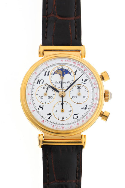 TAG HEUER  タグホイヤー エドワードホイヤー クロノグラフ 125th 手巻 Cal.1883 188.215 GP / SS メンズ 時計 2510051