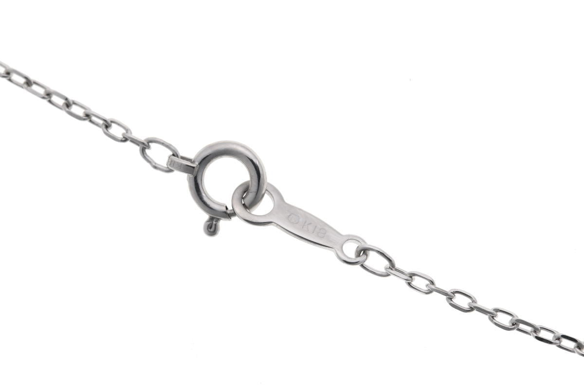 MIKIMOTO ミキモト ブドウ グレープ アメジスト パール ネックレス - ホワイトゴールド K18WG 2510055