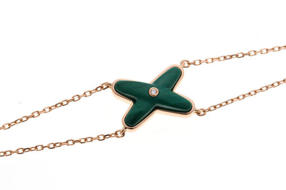 CHAUMET  ショーメ リアン マラカイト ダイヤ ブレスレット - ピンクゴールド 750PG 2510057