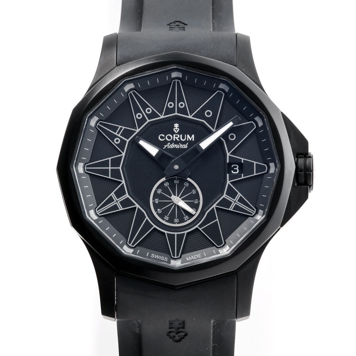 CORUM コルム アドミラル 42 オートマチック 01.0090 395.111.98/F371 SS PVD メンズ 時計 2510058