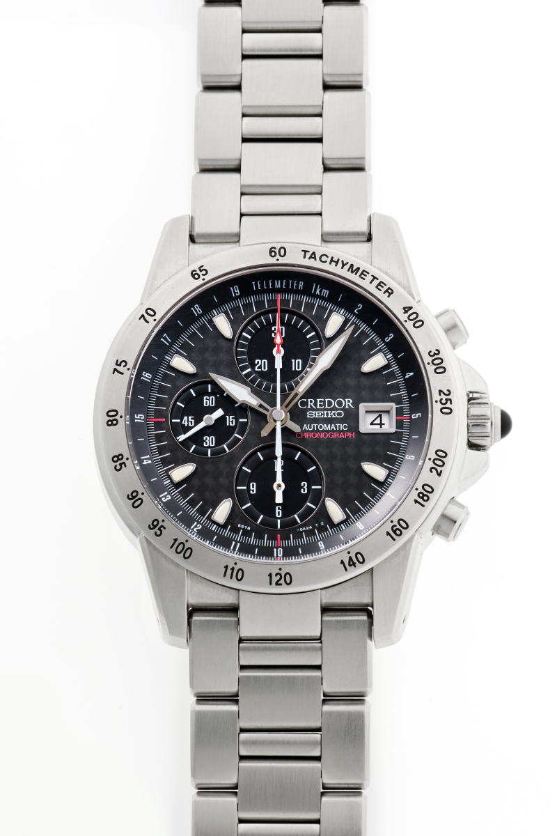 SEIKO セイコー クレドール フェニックス クロノグラフ オートマチック GZBP999 / 6S78-0A10 SS メンズ 時計 2510059