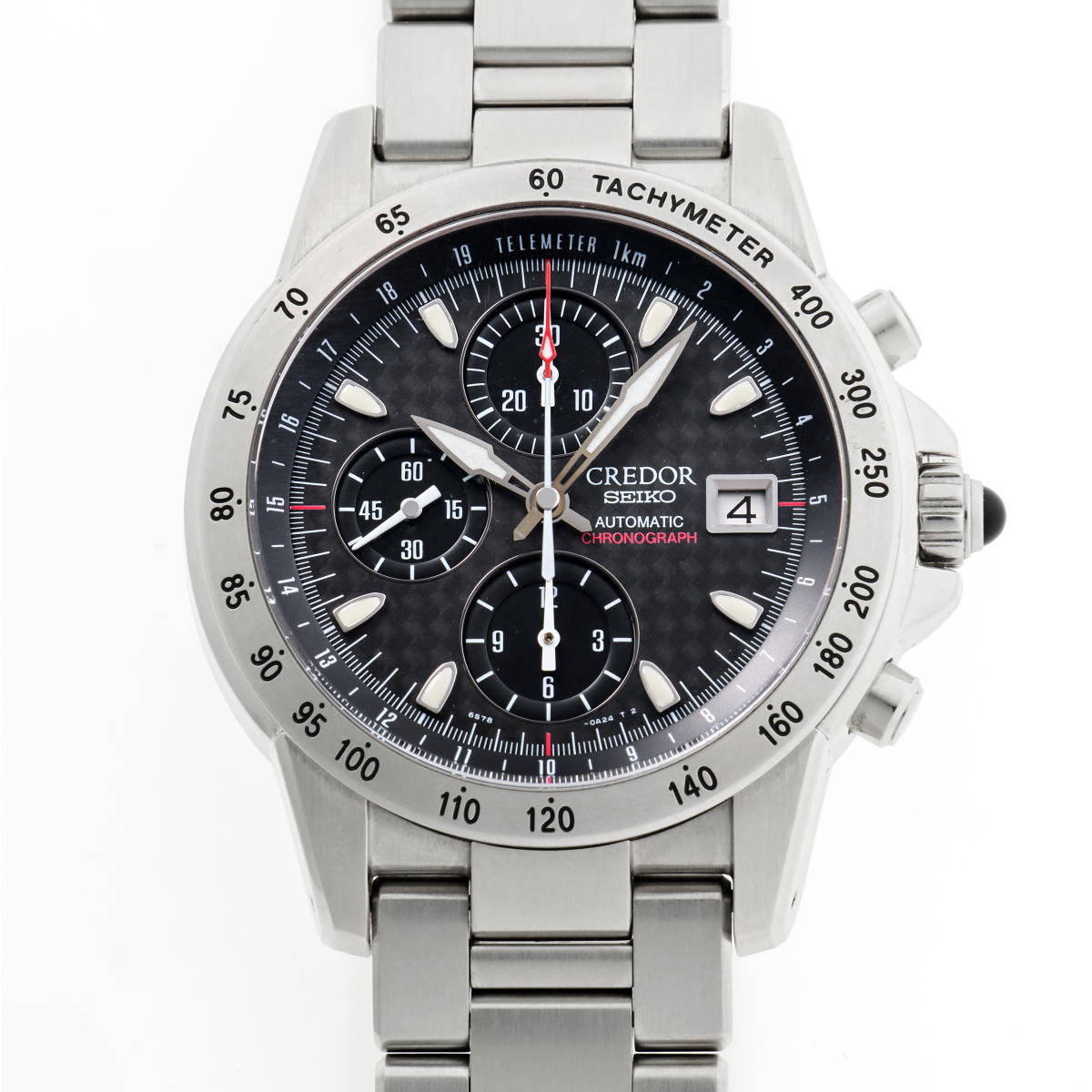 SEIKO セイコー クレドール フェニックス クロノグラフ オートマチック GZBP999 / 6S78-0A10 SS メンズ 時計 2510059